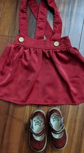 12-24 months ❤️ Girl's pinafore set